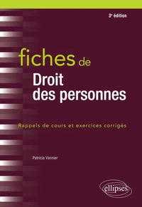 Fiches de droit des personnes