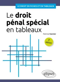 Le droit pénal spécial en tableaux
