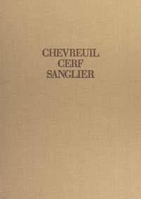 Chevreuil, cerf, sanglier