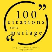  Various et Patrick Martinez-Bournat - 100 citations sur le mariage.