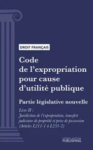 Code de l'expropriation pour cause d'utilité publique