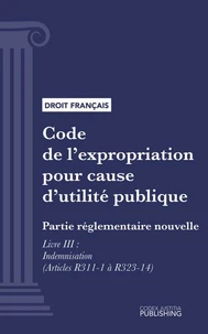 Code de l'expropriation pour cause d'utilité publique