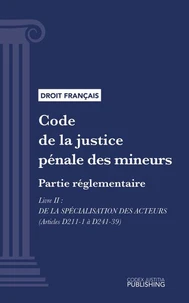 Code de la justice pénale des mineurs