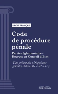Code de procédure pénale