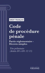 Code de procédure pénale