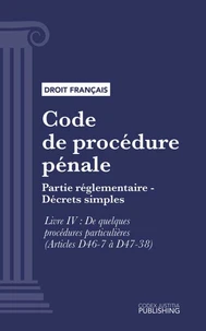 Code de procédure pénale