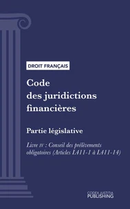 Code des juridictions financières