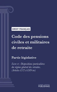 Code des pensions civiles et militaires de retraite