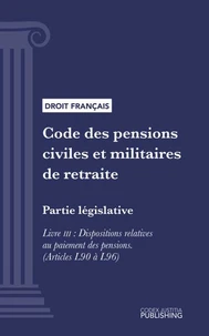 Code des pensions civiles et militaires de retraite