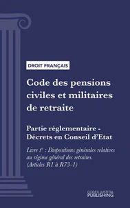 Code des pensions civiles et militaires de retraite