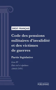 Code des pensions militaires d'invalidité et des victimes de guerre