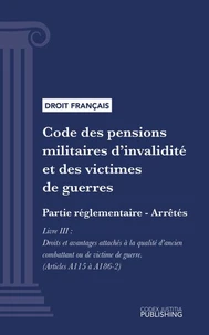 Code des pensions militaires d'invalidité et des victimes de guerre