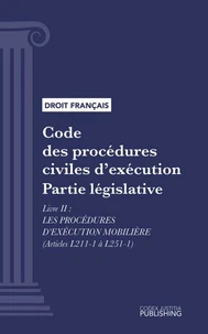Code des procédures civiles d'exécution