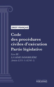 Code des procédures civiles d'exécution