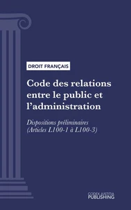 Code des relations entre le public et l'administration