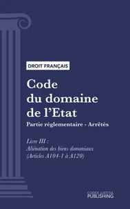 Code du domaine de l'Etat