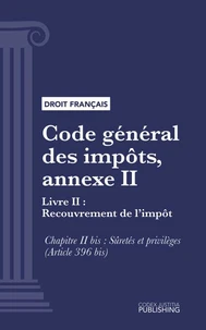 Code général des impôts, annexe II