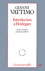 Introduction à Heidegger