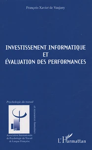 Investissement informatique et évaluation des performances