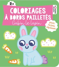 Coloriages à bords pailletés