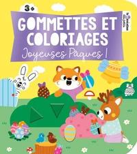 Gommettes et coloriages, Joyeuses Pâques !