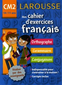 Mon cahier d'exercices Français CM2