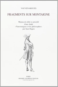 Fragments sur Montaigne