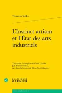 L'Instinct artisan et l'Etat des arts industriels