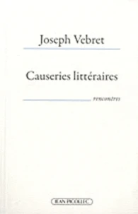 Causeries littéraires