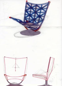 Pierre Paulin "le siège anneau"