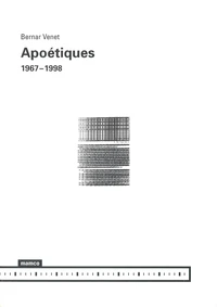 Apoétiques
