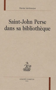 Saint-John Perse dans sa bibliothèque
