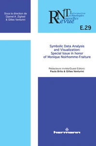 Revue des Nouvelles Technologies de l'Information N° 29