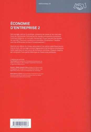 Economie d'entreprise. Volume 2, Marketing, production de biens et de services, ressources humaines, banques et assurances