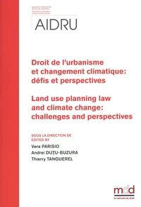 Droit de l'urbanisme et changement climatique : défis et perspectives