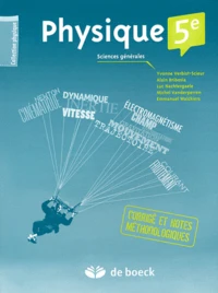 Physique 5e Sciences générales