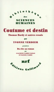 Coutume et destin