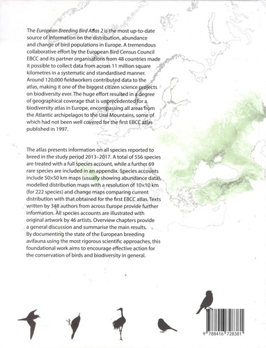 European Breeding Bird Atlas. Tome 2, Distribution, Abundance and Change