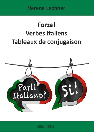 Forza! Verbes italiens. Tableaux de conjugaison
