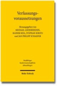 Verfassungsvoraussetzungen - Gedächtnisschrift für Winfried Brugger.