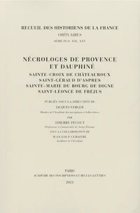 Nécrologes de Provence et Dauphiné