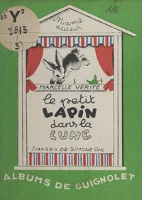 Le petit lapin dans la lune