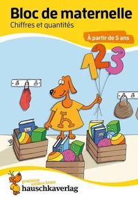 Bloc d'activités préscolaires à partir de 5 ans pour garçons et filles, livre garcon 4 ans
