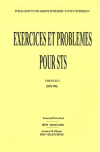 Exercices et problèmes de BTS classés par modules