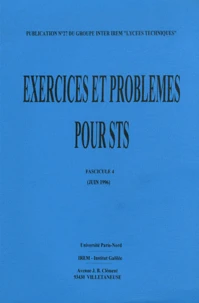 Exercices et problèmes de BTS classés par modules