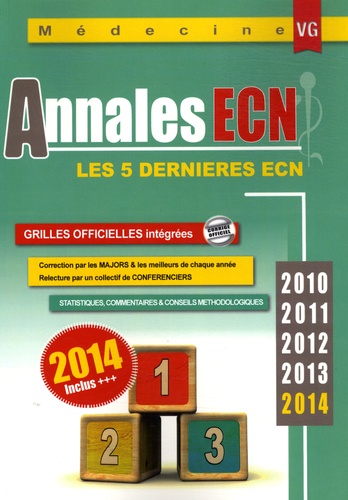  Vernazobres-Grego - Annales ECN 2010-2014 - Les 5 dernières années de l'ECN.
