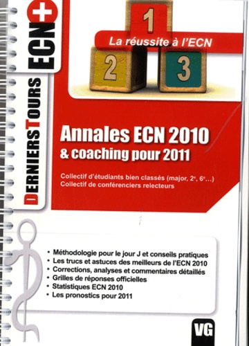  Vernazobres-Grego - Annales ECN 2010 & coaching pour 2011.