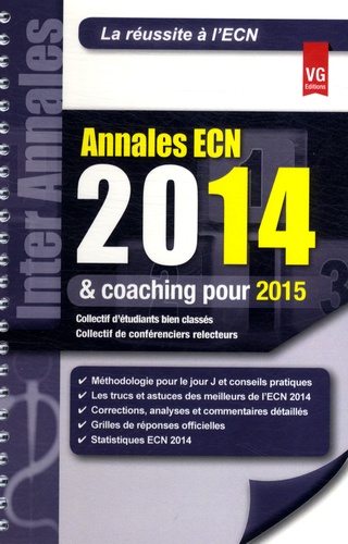  Vernazobres-Grego - Annales ECN 2014 & coaching pour 2015.