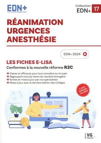  Vernazobres-Grego - Réanimation, urgences, anesthésie - Les fiches E-Lisa.