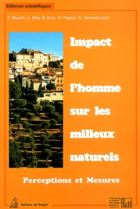 Impact de l'homme sur les milieux naturels.